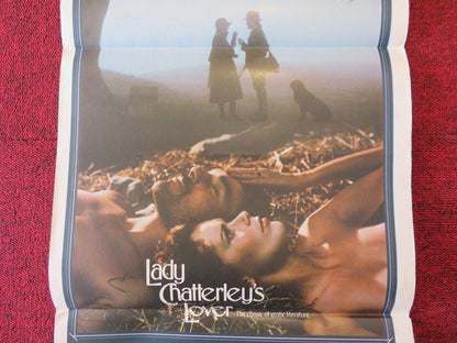 LADY CHATTERLEY'S LOVER FOLDED AUSTRALIAN DAYBILL POSTER Sylvia Kristel 1981 Movie posters