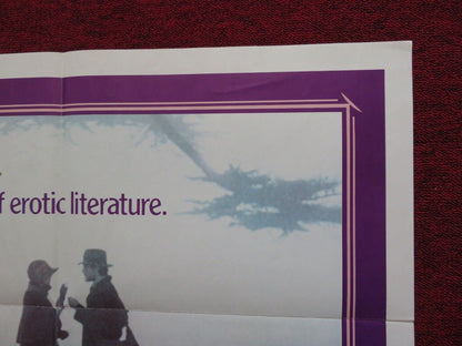 LADY CHATTERLEY'S LOVER FOLDED US ONE SHEET POSTER SYLVIA KRISTEL N. CLAY 1981 Movie posters