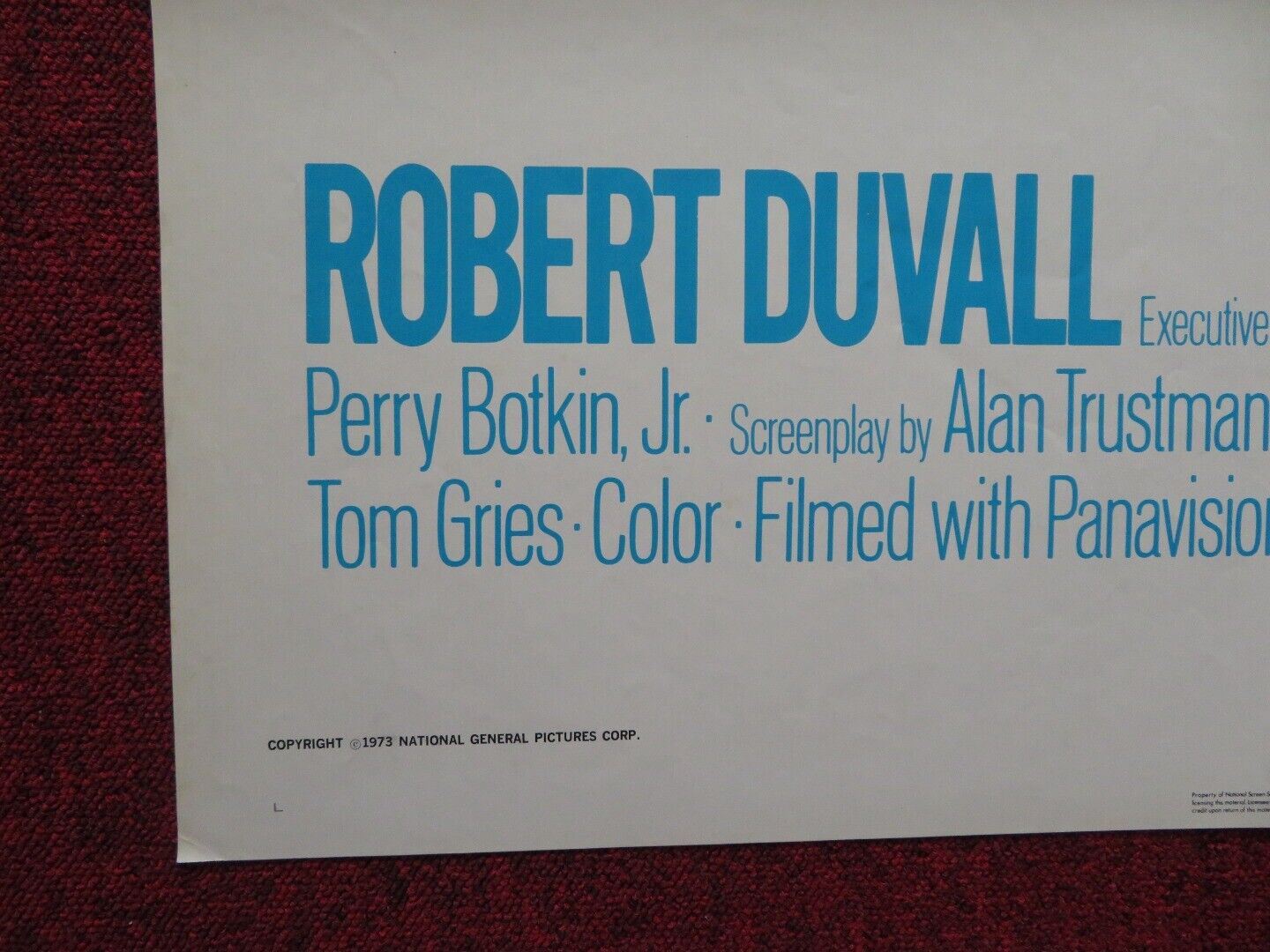 LADY ICE FOLDED US ONE SHEET POSTER DONALD SUTHERLAND JENNIFER O'NEILL 1973 Movie posters