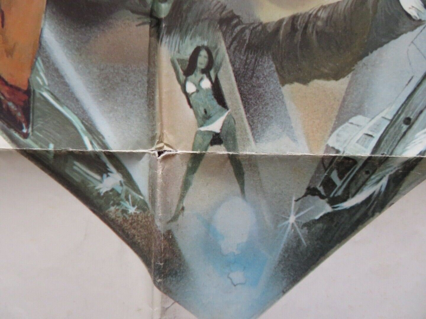 LADY ICE FOLDED US ONE SHEET POSTER DONALD SUTHERLAND JENNIFER O'NEILL 1973 Movie posters