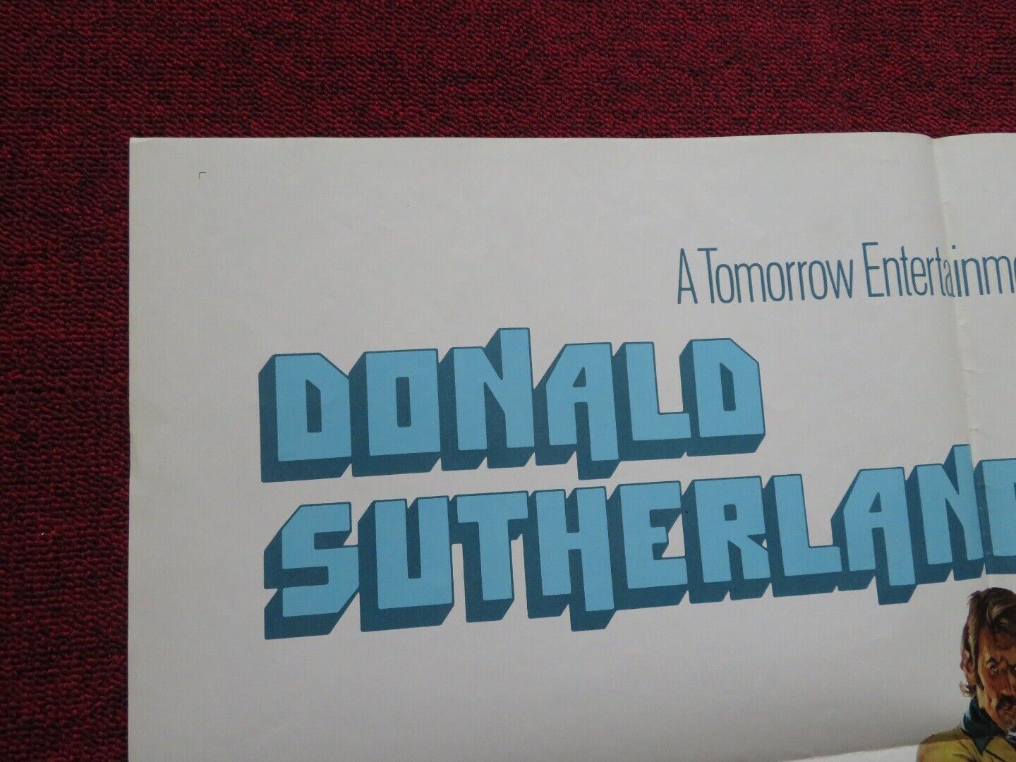 LADY ICE FOLDED US ONE SHEET POSTER DONALD SUTHERLAND JENNIFER O'NEILL 1973 Movie posters