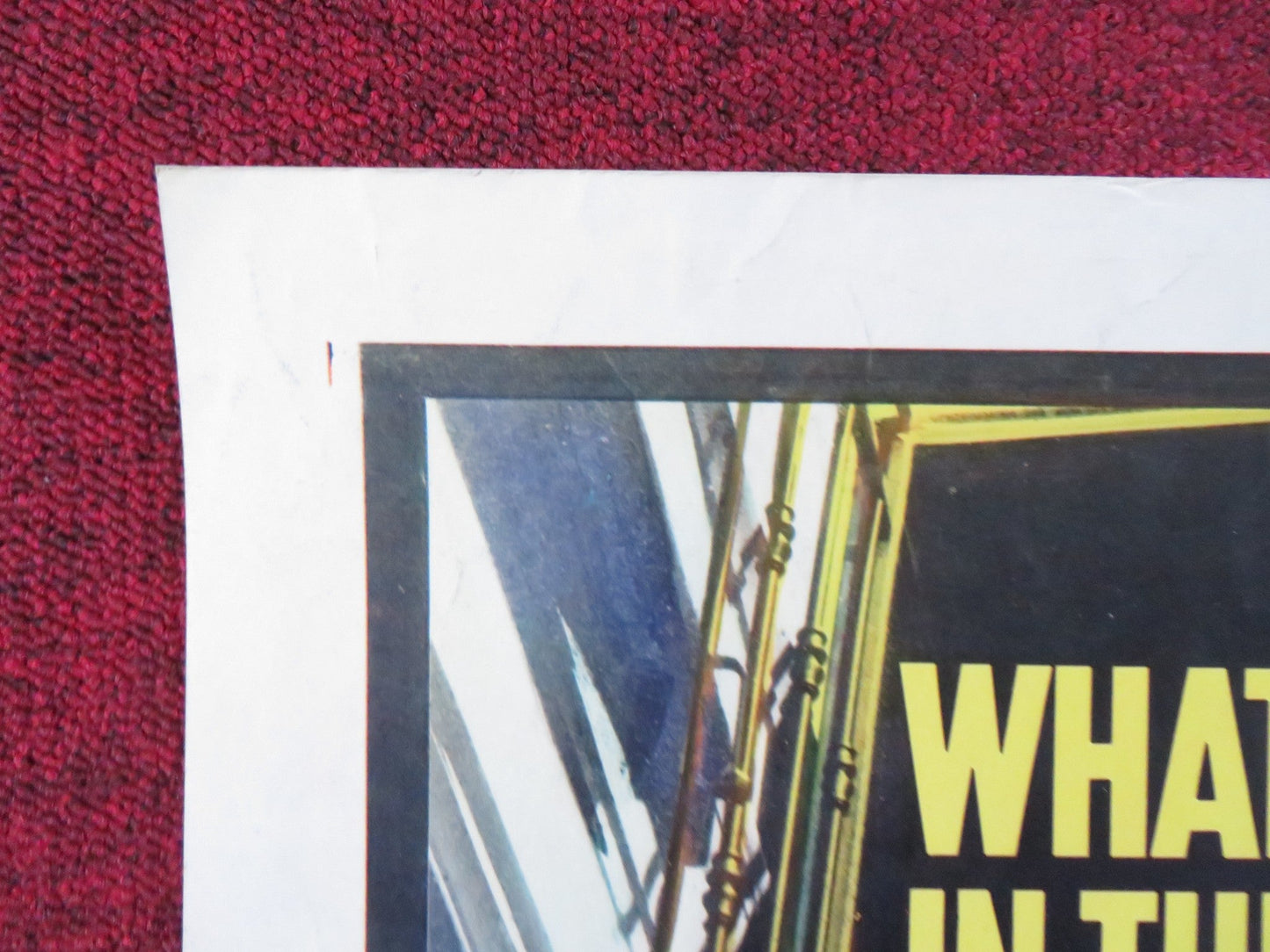 LADY IN A CAGE HALF SHEET (22"x 28") POSTER OLIVIA DE HAVILLAND JAMES CAAN 1964 Rendezvous Cinema Movie posters