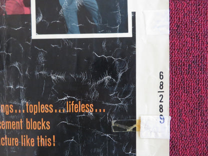 LADY IN CEMENT US HALF SHEET (22"x 28") POSTER FRANK SINATRA RAQUEL WELCH 1968 Rendezvous Cinema Movie posters