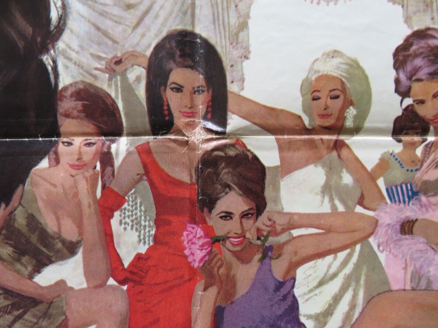 LADY L FOLDED US ONE SHEET POSTER SOPHIA LOREN PAUL NEWMAN 1966 Movie posters