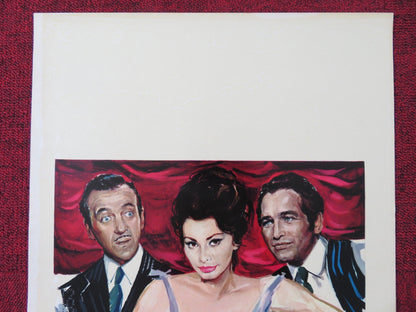 LADY L ITALIAN LOCANDINA POSTER SOPHIA LOREN PAUL NEWMAN DAVID NIVEN 1965 Rendezvous Cinema Movie posters