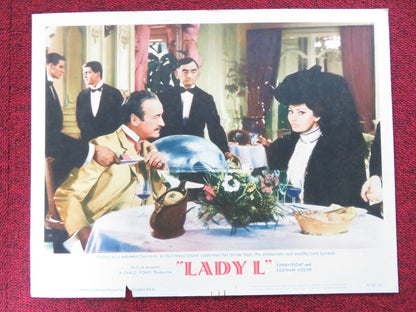 LADY L US LOBBY CARD FULL SET SOPHIA LOREN PAUL NEWMAN 1966 Rendezvous Cinema Movie posters