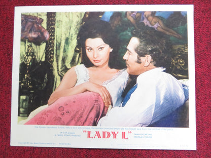 LADY L US LOBBY CARD FULL SET SOPHIA LOREN PAUL NEWMAN 1966 Rendezvous Cinema Movie posters