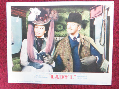 LADY L US LOBBY CARD FULL SET SOPHIA LOREN PAUL NEWMAN 1966 Rendezvous Cinema Movie posters