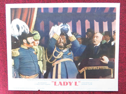 LADY L US LOBBY CARD FULL SET SOPHIA LOREN PAUL NEWMAN 1966 Rendezvous Cinema Movie posters
