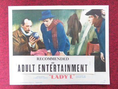 LADY L US LOBBY CARD FULL SET SOPHIA LOREN PAUL NEWMAN 1966 Rendezvous Cinema Movie posters