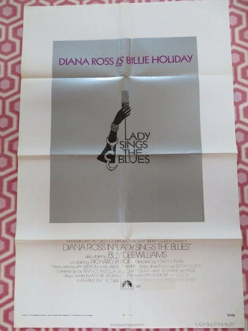 LADY SINGS THE BLUE US ONE SHEET POSTER DIANA ROSS BILLY DEE WILLIAMS - Rendezvous Cinema