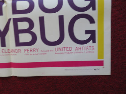 LADYBUG LADYBUG FOLDED US ONE SHEET POSTER WILLIAM DANIELS JANE CONNELL 1964 Rendezvous Cinema Movie posters