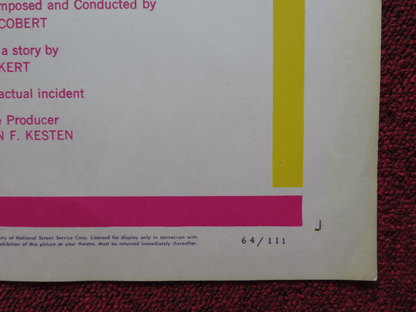 LADYBUG LADYBUG US HALF SHEET (22"x 28") POSTER JANE CONNELL WILLIAM DANIELS '64 Rendezvous Cinema Movie posters