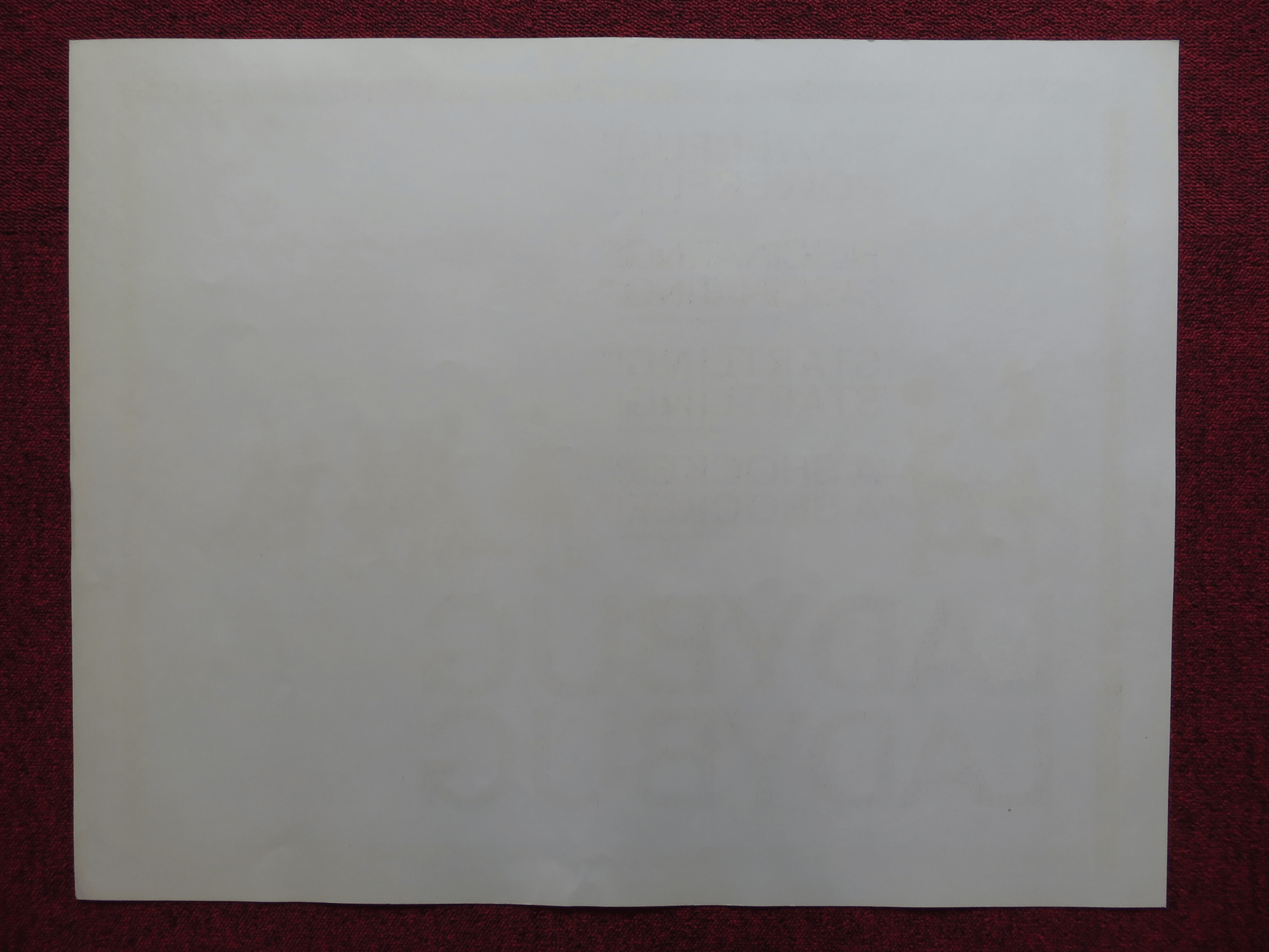 LADYBUG LADYBUG US HALF SHEET (22"x 28") POSTER JANE CONNELL WILLIAM DANIELS '64 Rendezvous Cinema Movie posters