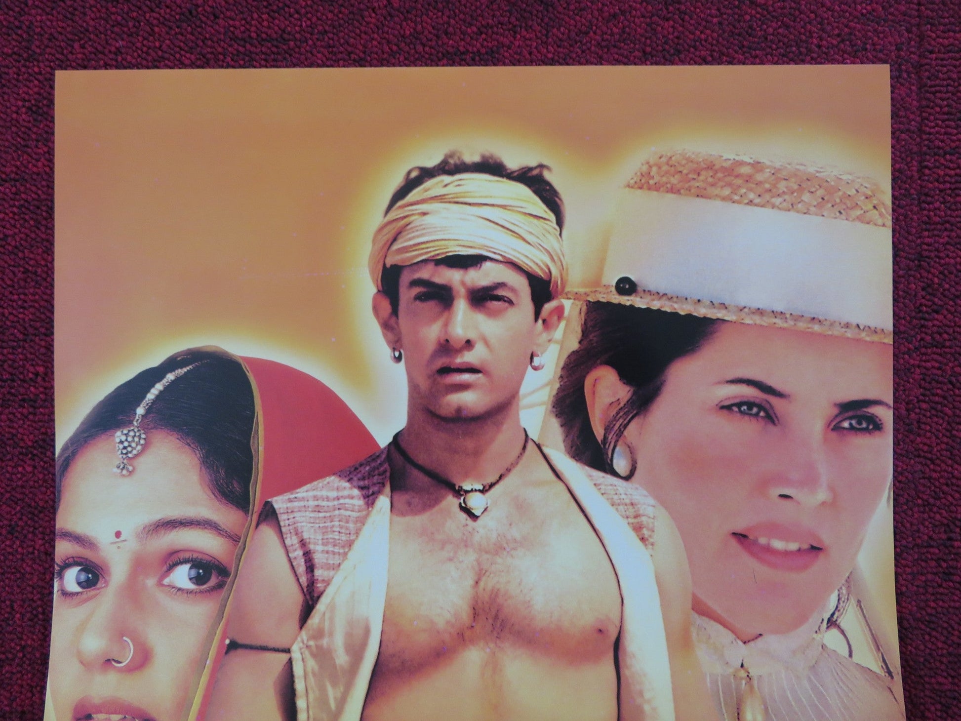 LAGAAN: ONCE UPON A TIME IN INDIA ITALIAN LOCANDINA POSTER AAMIR KHAN 2001 Rendezvous Cinema Movie posters