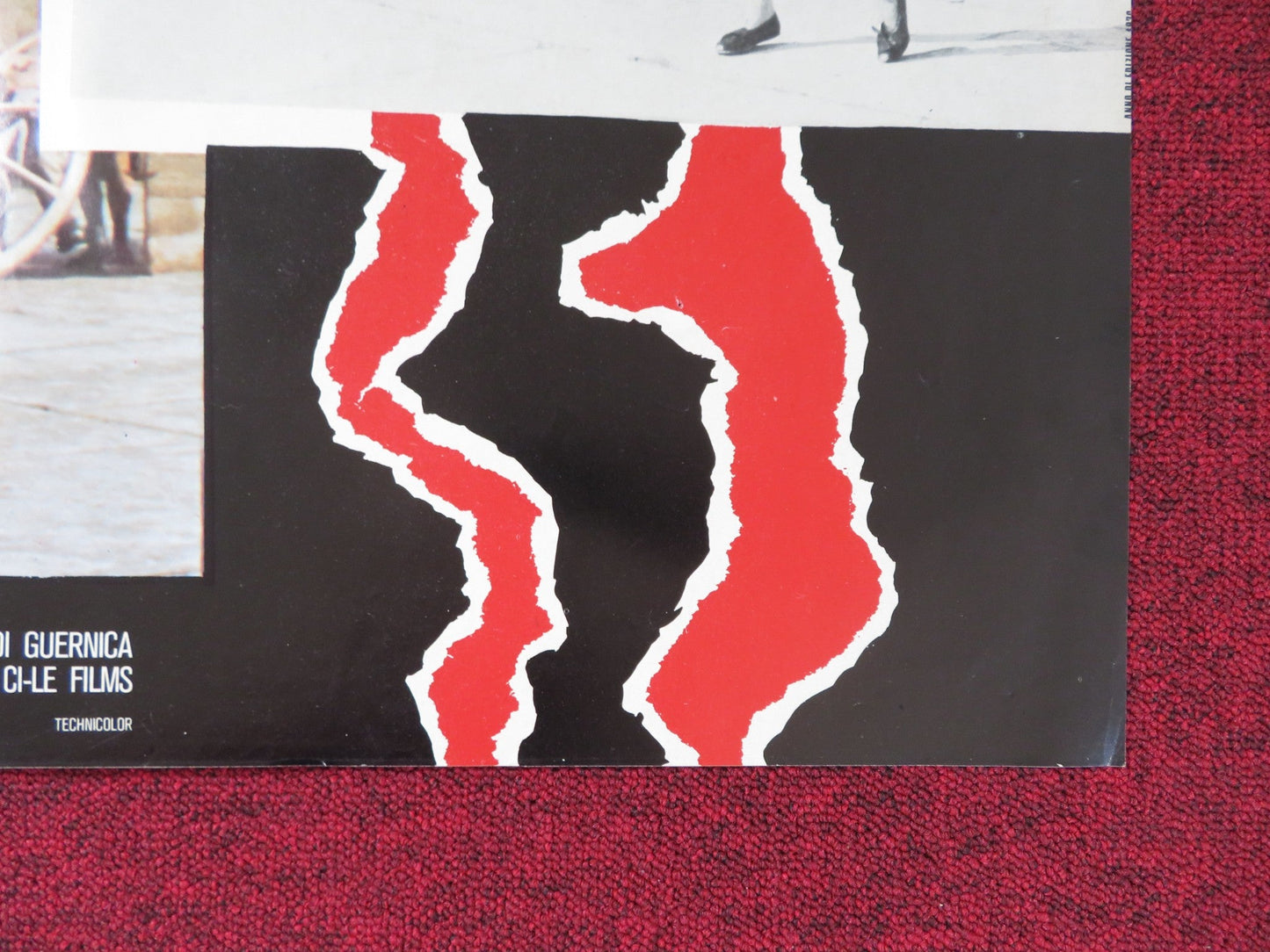 L'ALBERO DI GUERNICA ITALIAN FOGLIO POSTER MARIANGELA MELATO RON FABER 1975 Rendezvous Cinema Movie posters