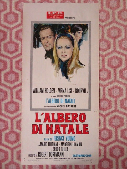 L'ALBERO DI NATALE / The Christmas Tree ITALIAN LOCANDINA (27.5"x13") POSTER '69 Movie posters