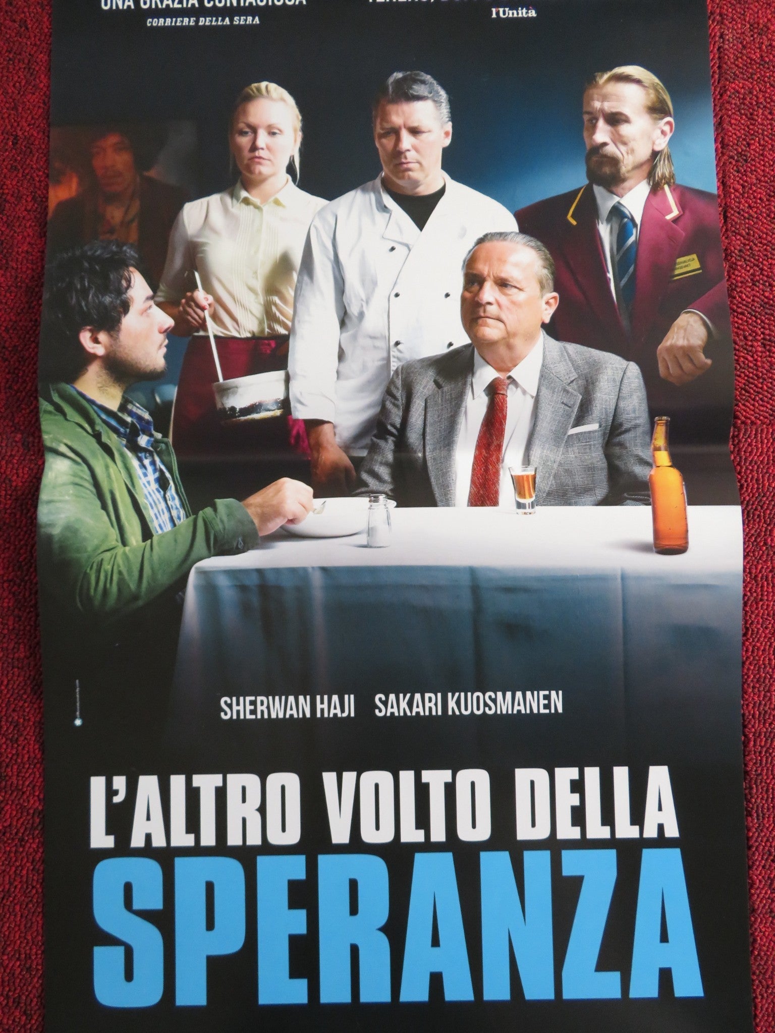 L'ALTRO VOLTO DELLA SPERANZA ITALIAN LOCANDINA POSTER SHERWAN HAJI 2017 Rendezvous Cinema Movie posters
