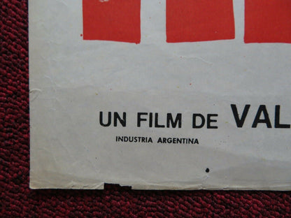 L'AMANTE DELL ORSA MAGGIORE FOLDED ARGENTINA POSTER RINGO WOOD SENTA BERGER 1971 - Rendezvous Cinema