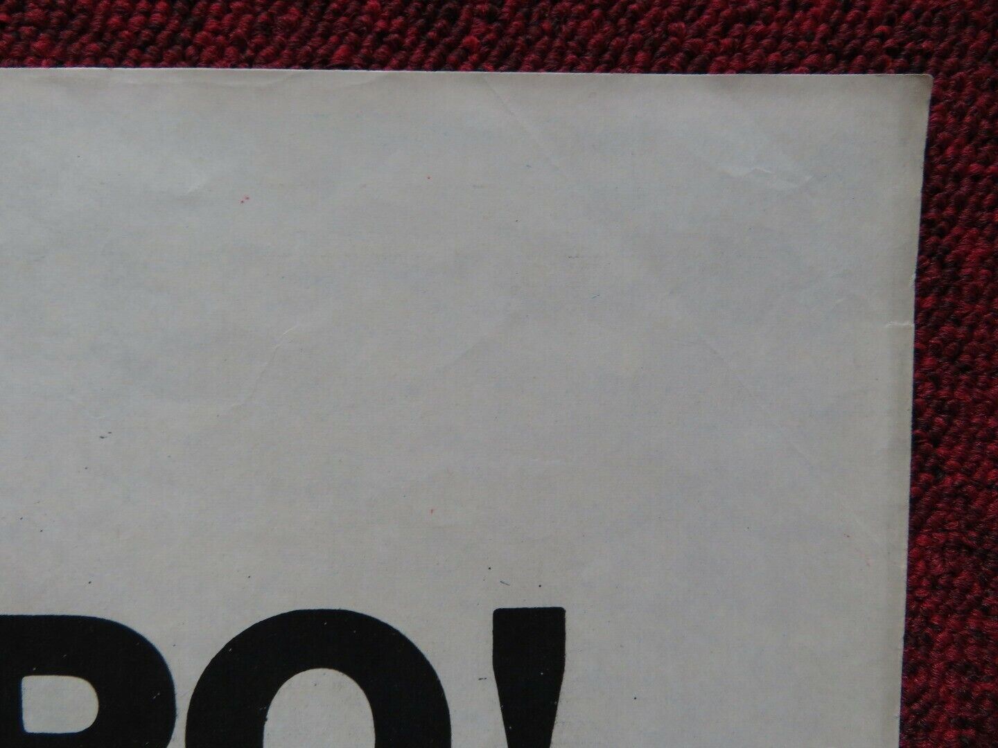 L'AMANTE DELL ORSA MAGGIORE FOLDED ARGENTINA POSTER RINGO WOOD SENTA BERGER 1971 - Rendezvous Cinema