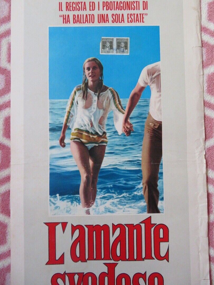 L'AMANTE SVEDESE/ Bamse ITALIAN LOCANDINA (27.5"x13") POSTER U JACOBSSON 1970 Movie posters
