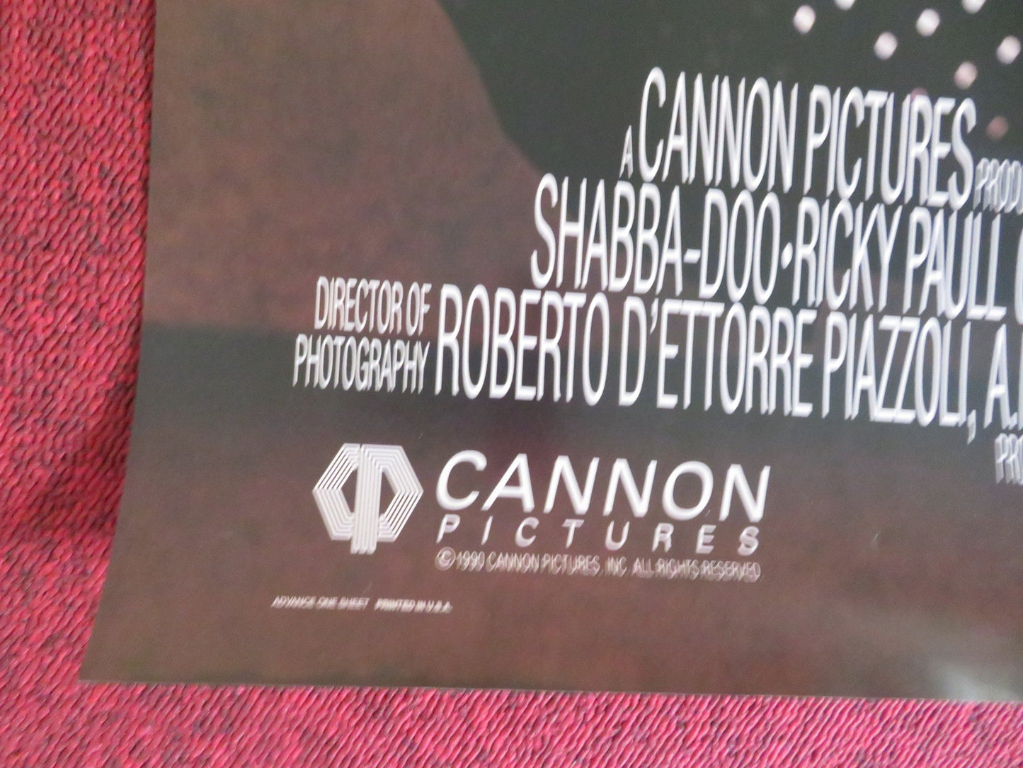 LAMBADA US ONE SHEET ROLLED POSTER CANNON J. EDDIE PECK MELORA HARDIN 1990 Rendezvous Cinema Movie posters