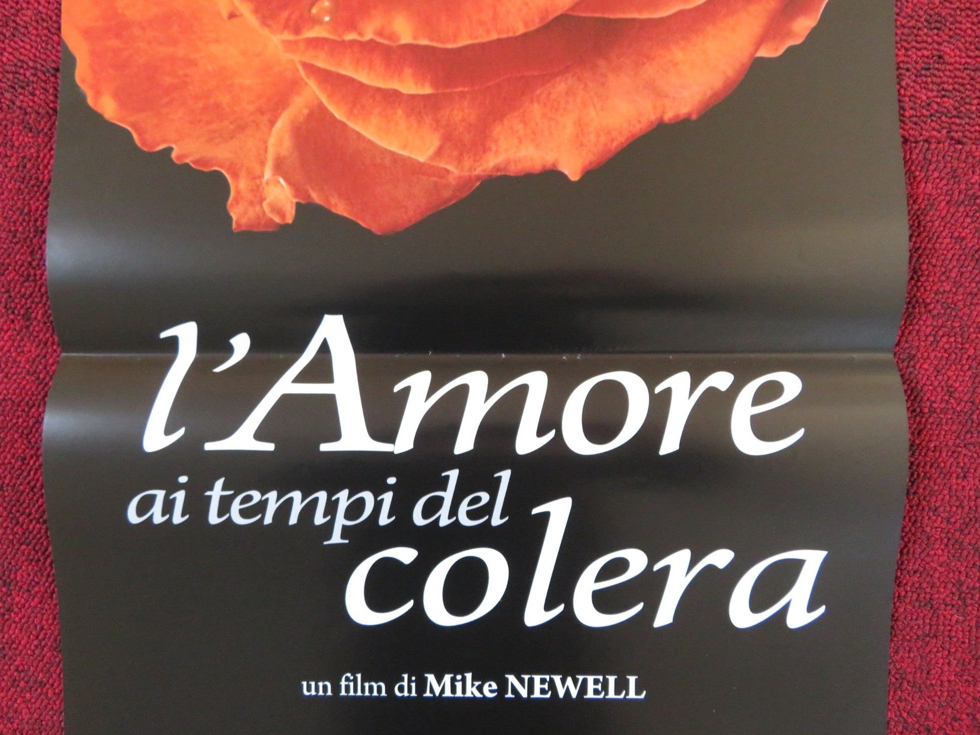 L'AMORE AI TEMPI DEL COLERA ITALIAN LOCANDINA POSTER JAVIER BARDEM 2007 Rendezvous Cinema Movie posters