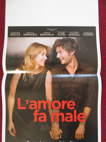 L'AMORE FA MALE ITALIAN LOCANDINA (27.5"x13") POSTER STEFANIA ROCCA 2011 Rendezvous Cinema Movie posters