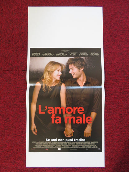 L'AMORE FA MALE ITALIAN LOCANDINA (27.5"x13") POSTER STEFANIA ROCCA 2011 Rendezvous Cinema Movie posters