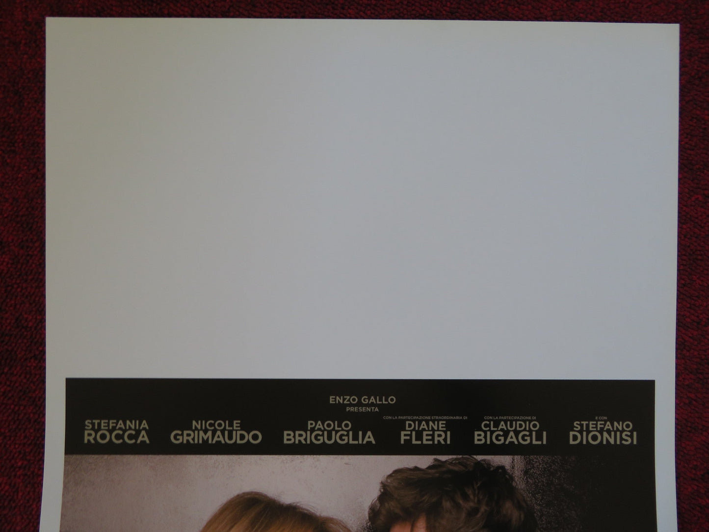 L'AMORE FA MALE ITALIAN LOCANDINA (27.5"x13") POSTER STEFANIA ROCCA 2011 Rendezvous Cinema Movie posters