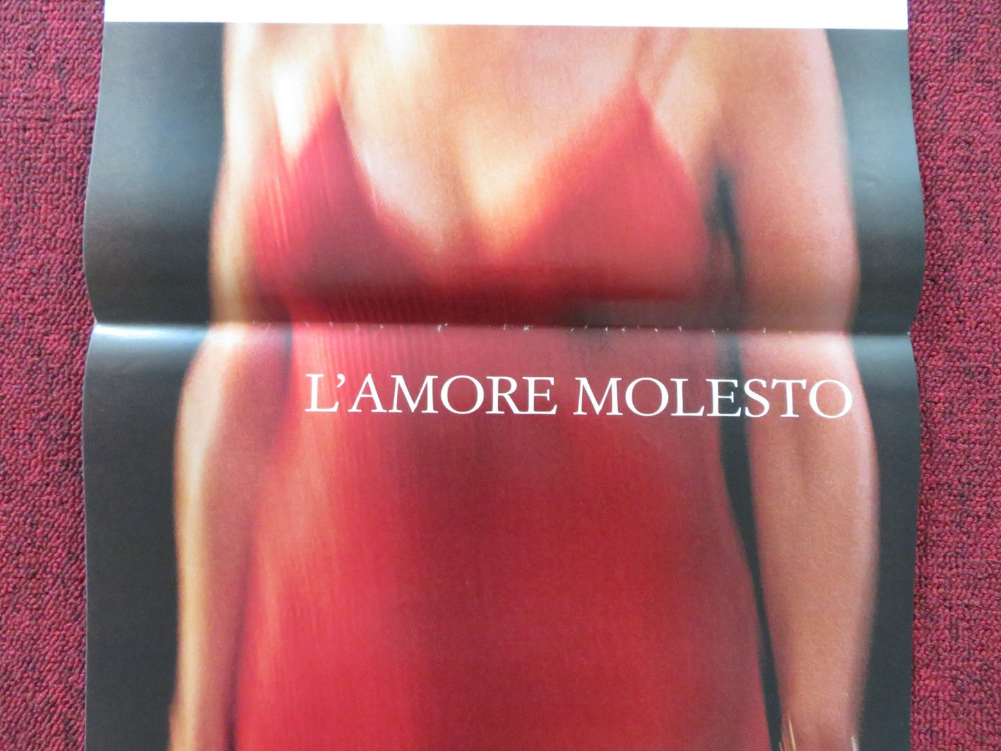 L'AMORE MOLESTO ITALIAN LOCANDINA POSTER ANNA BONAIUTO ANGELA LUCE 1995 Rendezvous Cinema Movie posters