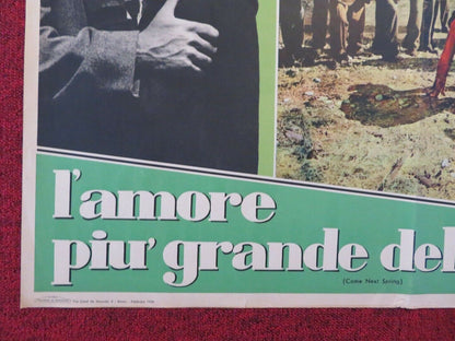 L'AMORE PIU' GRANDE DEL MONDO / COME NEXT SPRING ITALIAN FOTOBUSTA POSTER 1956 Movie posters