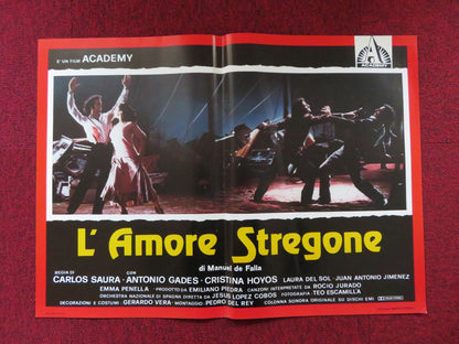 L'AMORE STREGONE - B ITALIAN FOTOBUSTA POSTER ANTONIO GADES CRISTINA HOYOS 1986 Rendezvous Cinema Movie posters