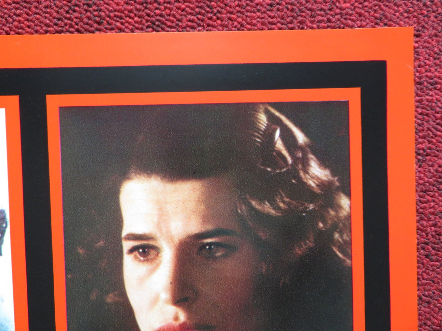 L'AMOUR A MORT - C ITALIAN FOTOBUSTA POSTER SABINE AZEMA FANNY ARDANT 1984 Rendezvous Cinema Movie posters