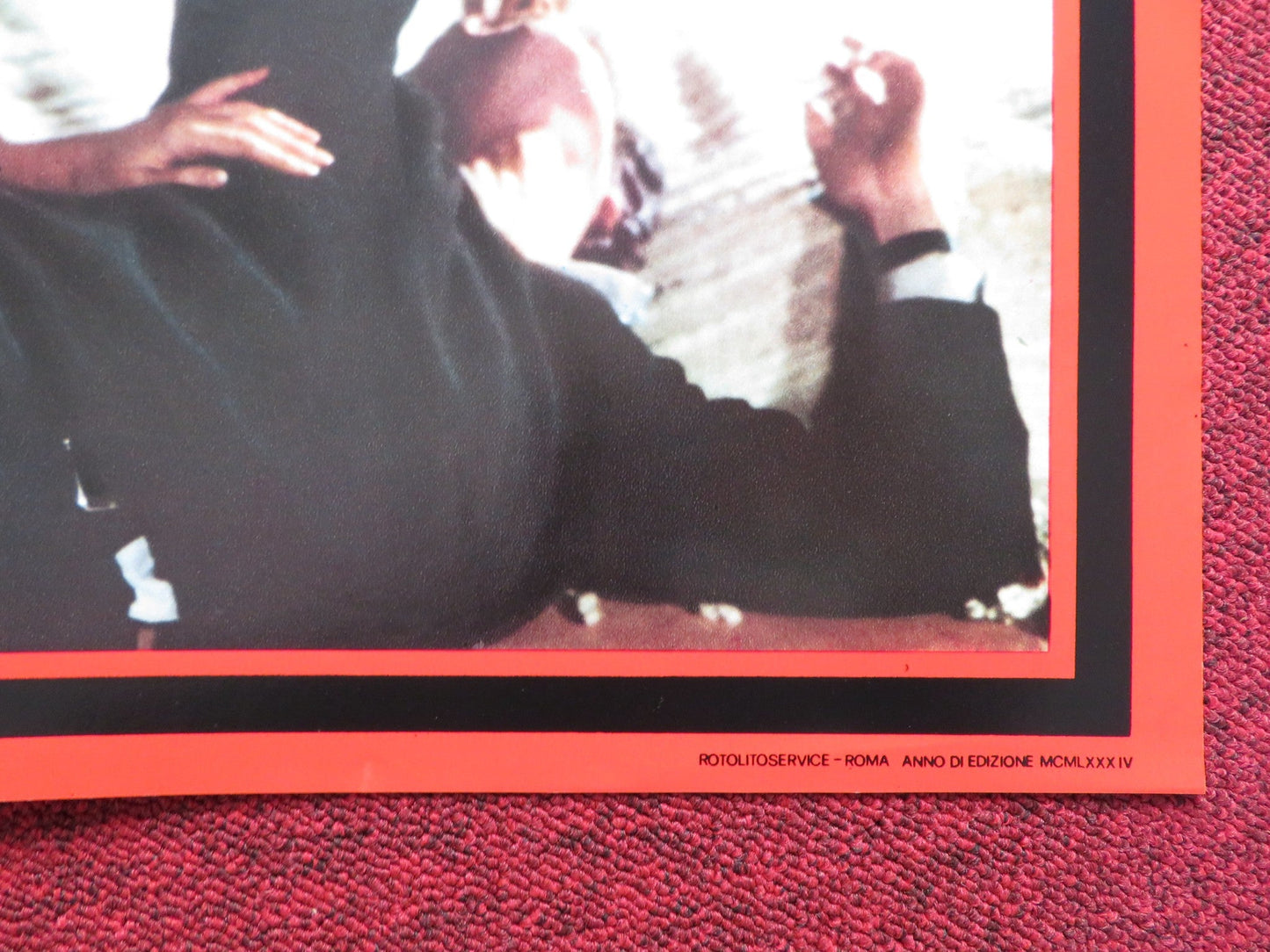 L'AMOUR A MORT - C ITALIAN FOTOBUSTA POSTER SABINE AZEMA FANNY ARDANT 1984 Rendezvous Cinema Movie posters