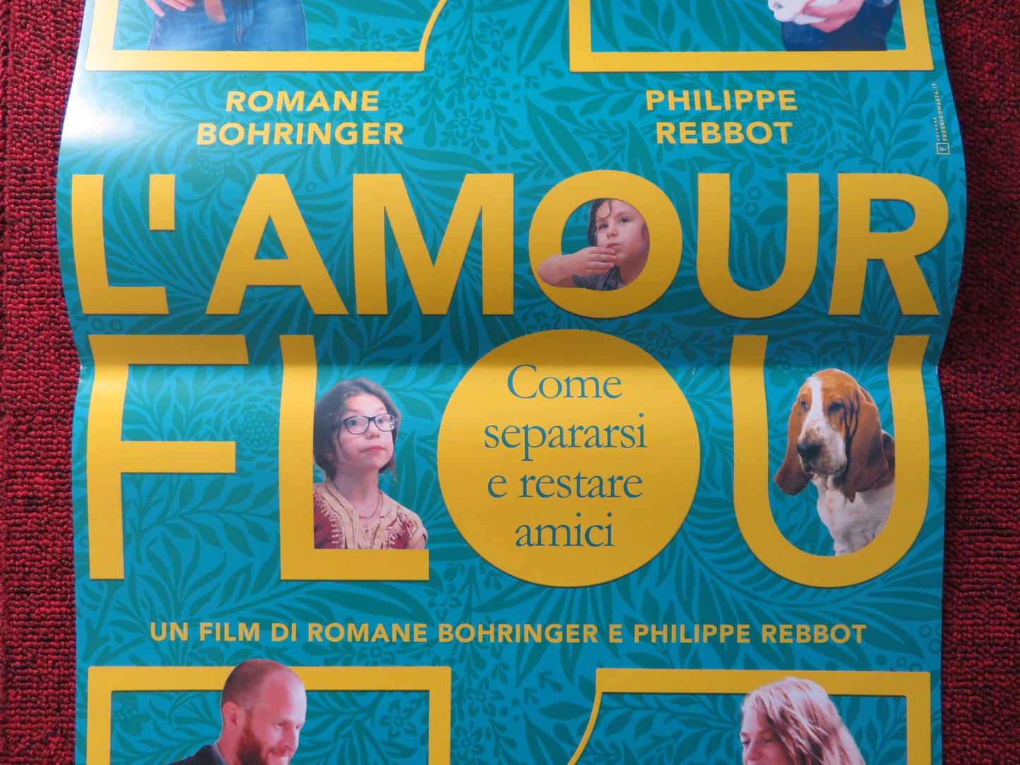 L'AMOUR FLOU ITALIAN LOCANDINA POSTER LROMANE BOHRINGER PHILIPPE REBBOT 2018 Rendezvous Cinema Movie posters