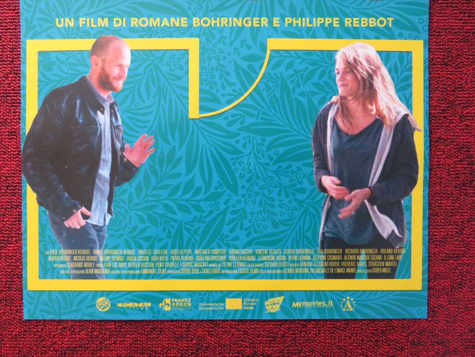 L'AMOUR FLOU ITALIAN LOCANDINA POSTER LROMANE BOHRINGER PHILIPPE REBBOT 2018 Rendezvous Cinema Movie posters
