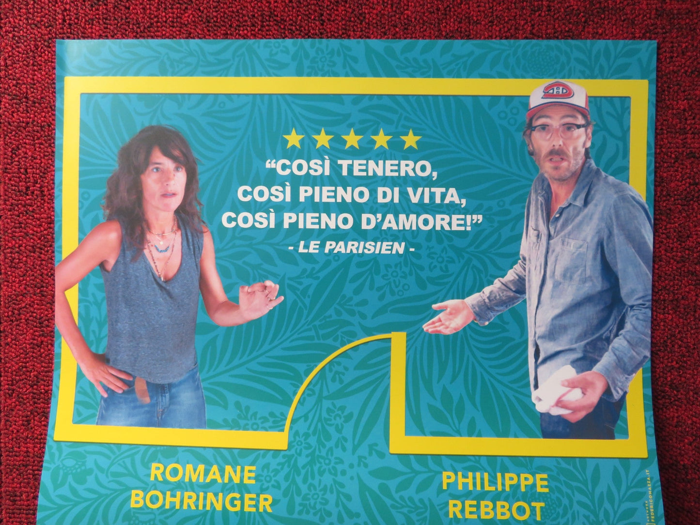 L'AMOUR FLOU ITALIAN LOCANDINA POSTER LROMANE BOHRINGER PHILIPPE REBBOT 2018 Rendezvous Cinema Movie posters