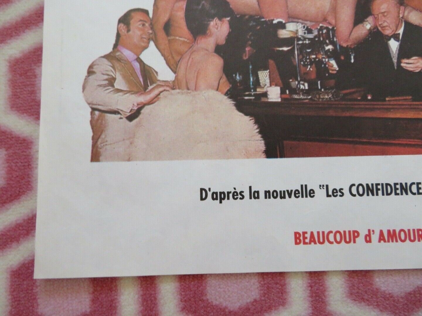 L'AMOUR OUI! MAIS / Love Life in Luxembourg FRENCH MOYENNE POSTER 1970 Movie posters