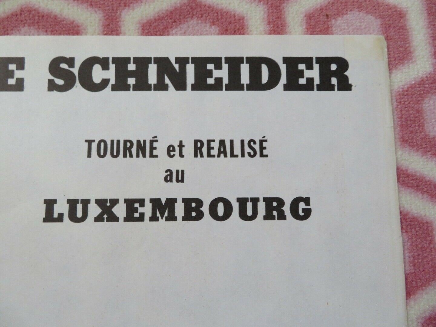 L'AMOUR OUI! MAIS / Love Life in Luxembourg FRENCH MOYENNE POSTER 1970 Movie posters