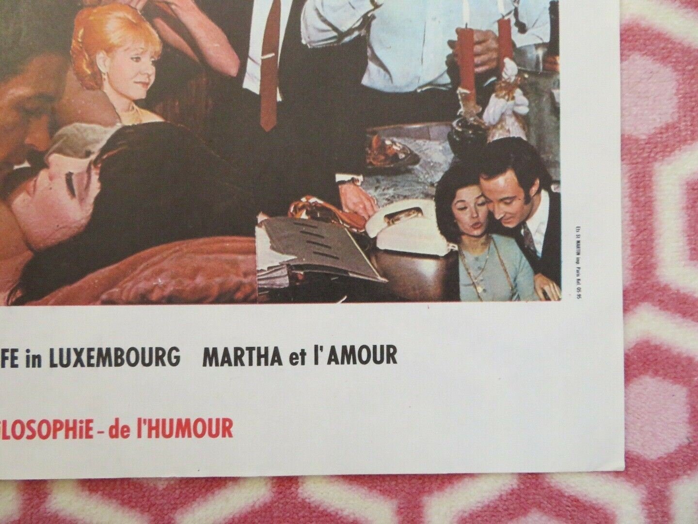 L'AMOUR OUI! MAIS / Love Life in Luxembourg FRENCH MOYENNE POSTER 1970 Movie posters