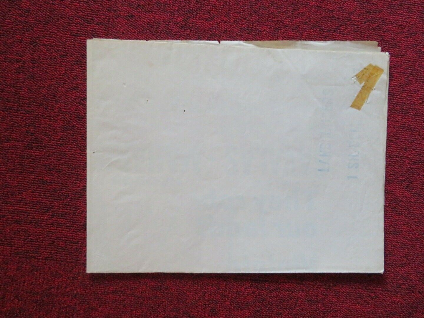 LAND RAIDERS FOLDED US ONE SHEET POSTER TELLY SAVALAS GEORGE MAHARIS 1969 Movie posters