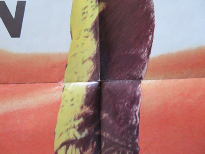 LAND RAIDERS FOLDED US ONE SHEET POSTER TELLY SAVALAS GEORGE MAHARIS 1969 Movie posters