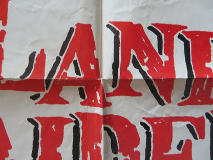 LAND RAIDERS FOLDED US ONE SHEET POSTER TELLY SAVALAS GEORGE MAHARIS 1969 Movie posters