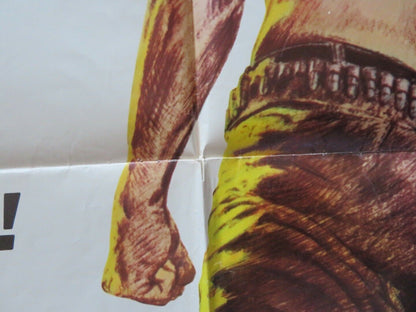 LAND RAIDERS FOLDED US ONE SHEET POSTER TELLY SAVALAS GEORGE MAHARIS 1969 Movie posters