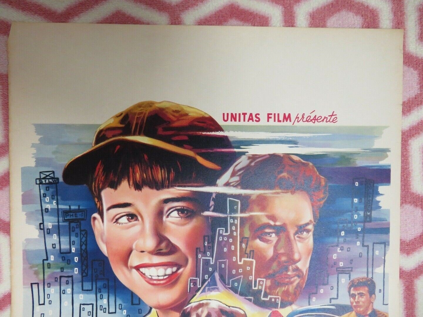 L'ANGE DE BROOKLYN/ THE MAN WHO WAGGED HIS TAIL BELGIUM (21"x 14) POSTER 1957 Movie posters