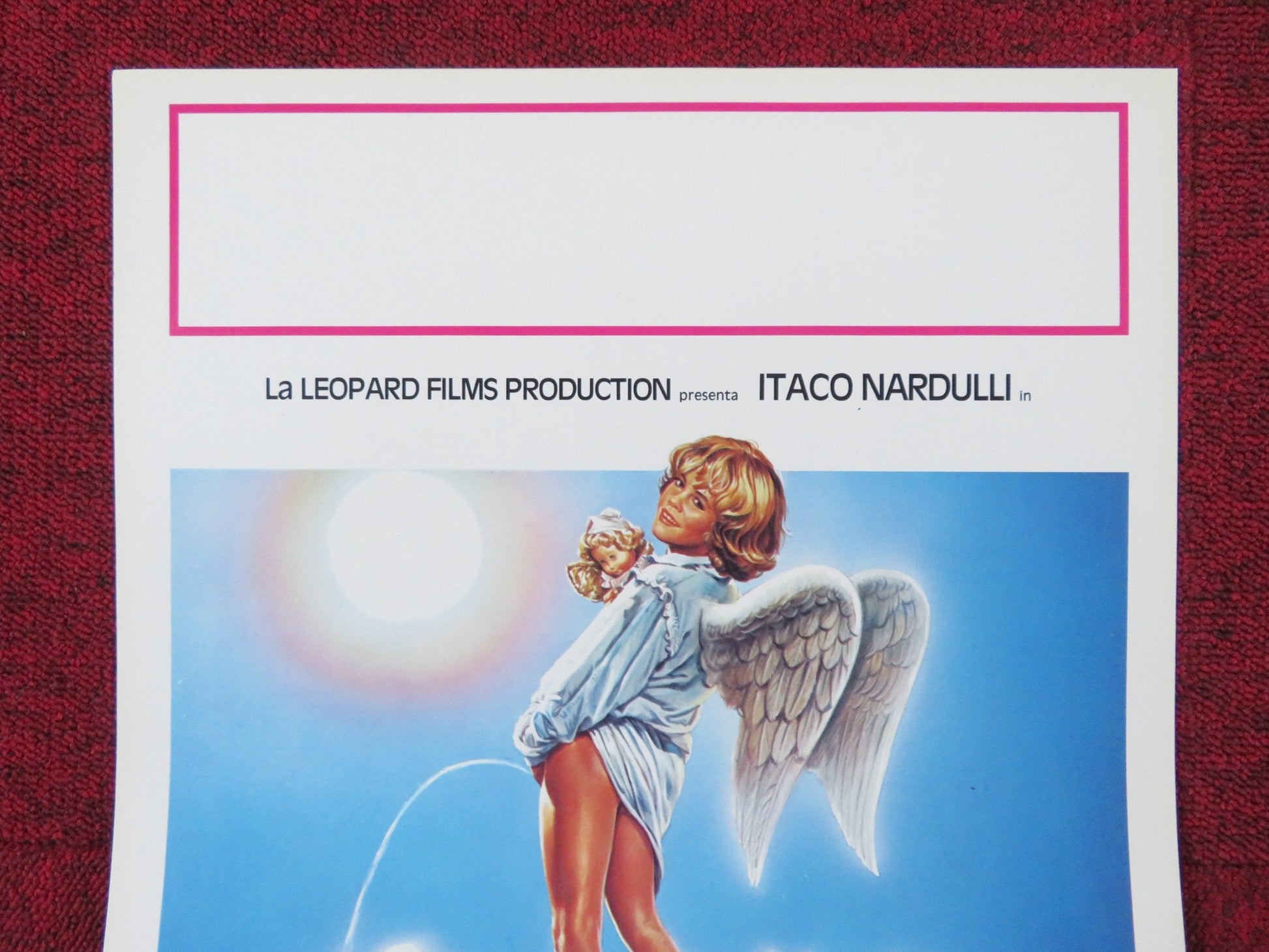 L'ANGELO CUSTODE ITALIAN LOCANDINA POSTER OTELLO BELARDI ROSA CRISTILLO 1984 Rendezvous Cinema Movie posters