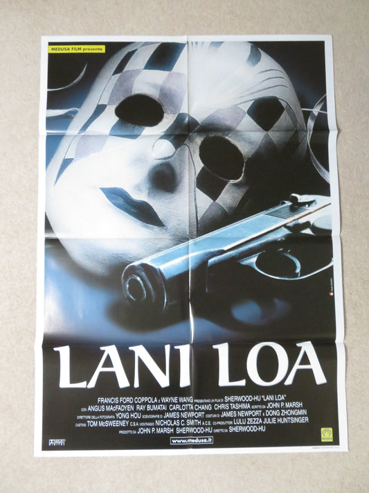 LANI LOA ITALIAN 2 FOGLIO POSTER ANGUS MACFAYDEN CARLOTTA CHANG 1998 Rendezvous Cinema Movie posters