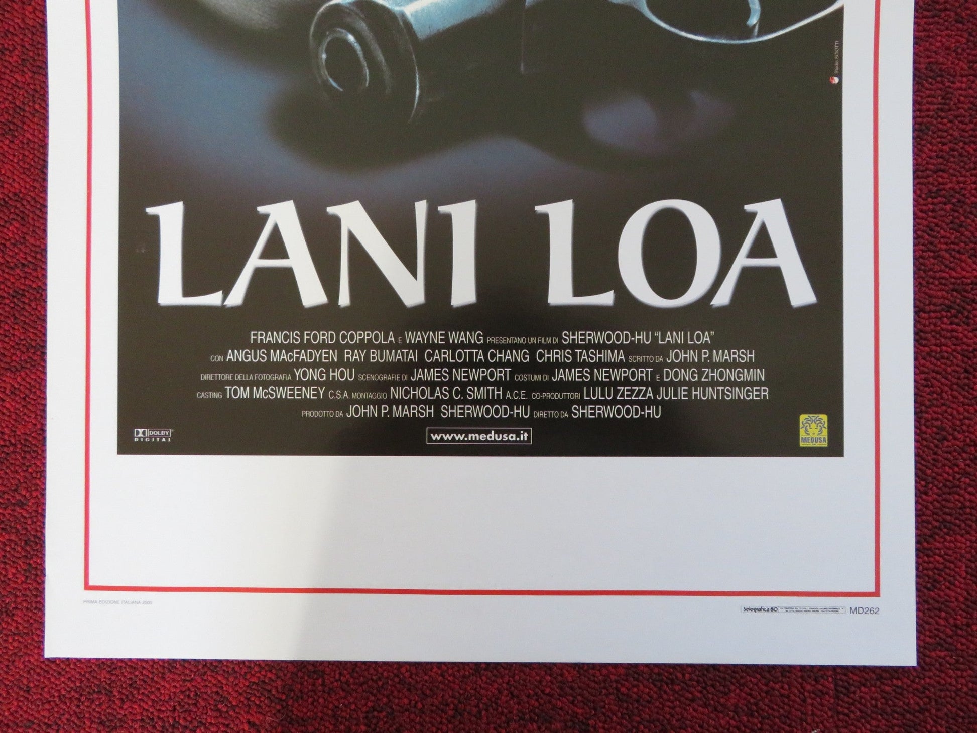 LANI - LOA ITALIAN LOCANDINA POSTER ANGUS MACFADYEN RAY BUMATAI 2000 Rendezvous Cinema Movie posters