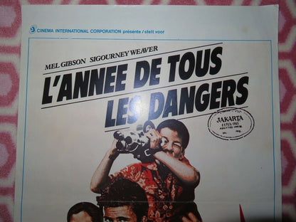 L'ANNEE DE TOUS LES DANGERS BELGIUM (21.5"x 14.5") POSTER MEL GIBSON 1982 Movie posters
